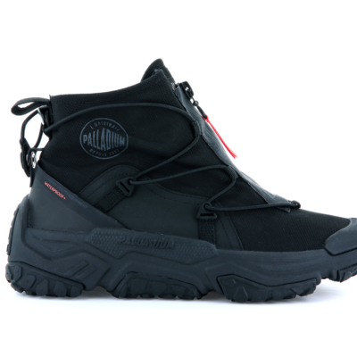 77169-010-M | OFF-GRID HI ZIP WATERPROOF + | BLACK/BLACK