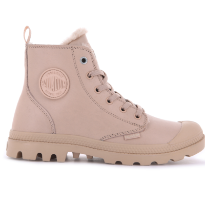 97223-278-M | PAMPA HI ZIP LEATHER S | NUDE LIGHT